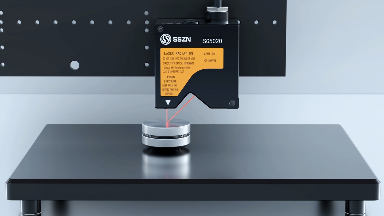 SG系列激光位移傳感器檢測音響振動 SG系列激光位移傳感器檢測音響振動