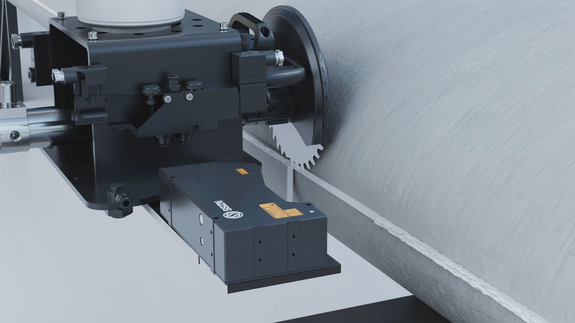 3D視覺引導(dǎo)智能機(jī)器人切割風(fēng)力葉片 3D視覺引導(dǎo)智能機(jī)器人切割風(fēng)力葉片